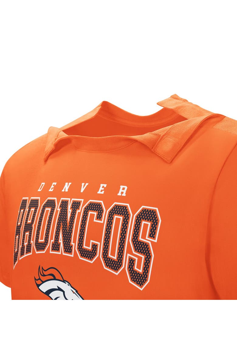 NFL Men's  Orange Denver Broncos Home Team Adaptive T-Shirt, Alternate, color, 
