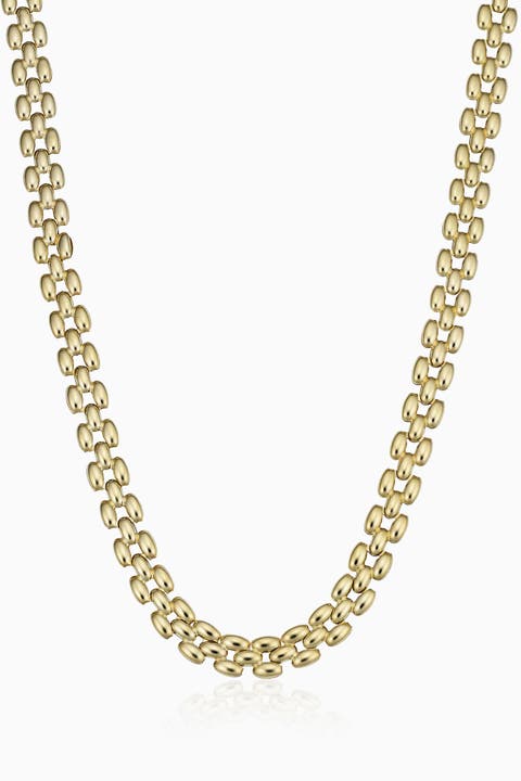 10K Yellow Gold 1956 Panther Necklace