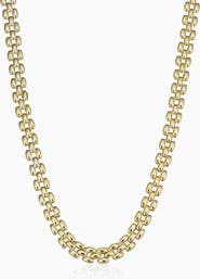 Oradina 10K Yellow Gold 1956 Panther Necklace
