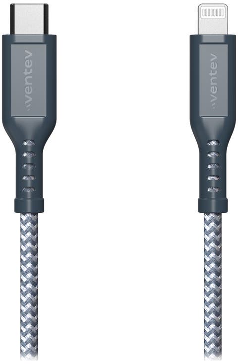 Braided USB-C to Apple Lightning High Speed 6 Foot Cable