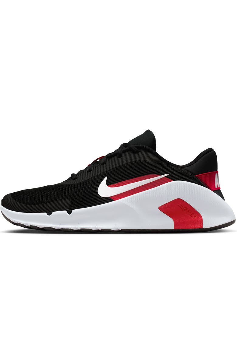 Nike Flex Train Athletic Training Shoe, Alternate, color, Black/ White