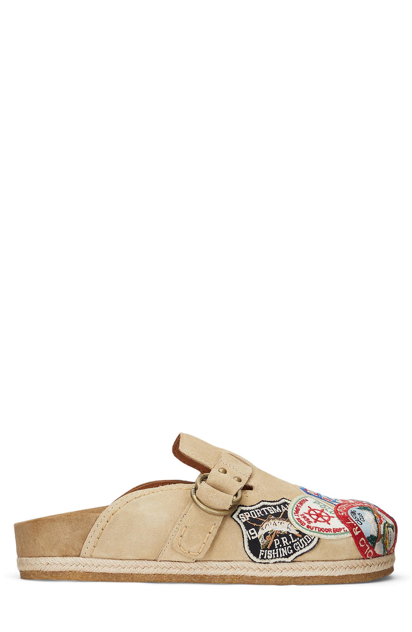 Polo Ralph Lauren Turbach Embroidered Clog, Alternate, color, 