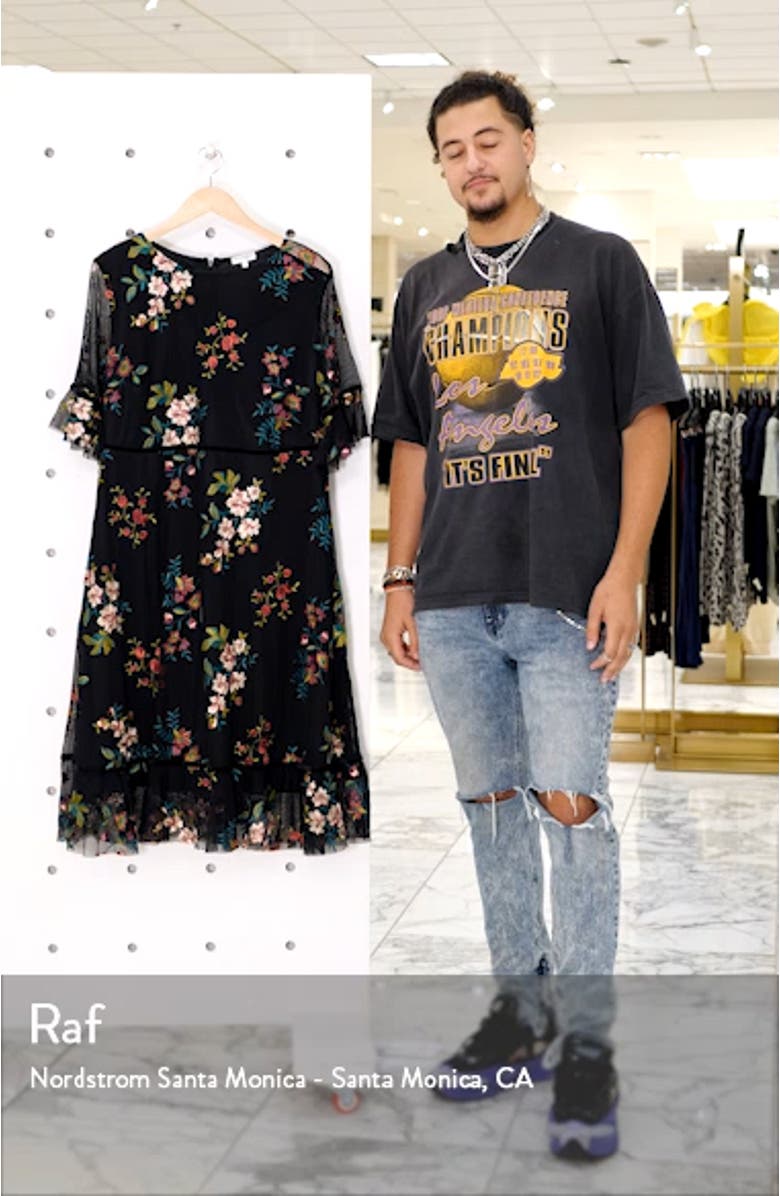 Wildflower Embroidered Dress, sales video thumbnail