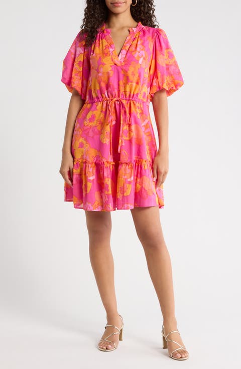 Elaris Floral Noella Shift Minidress
