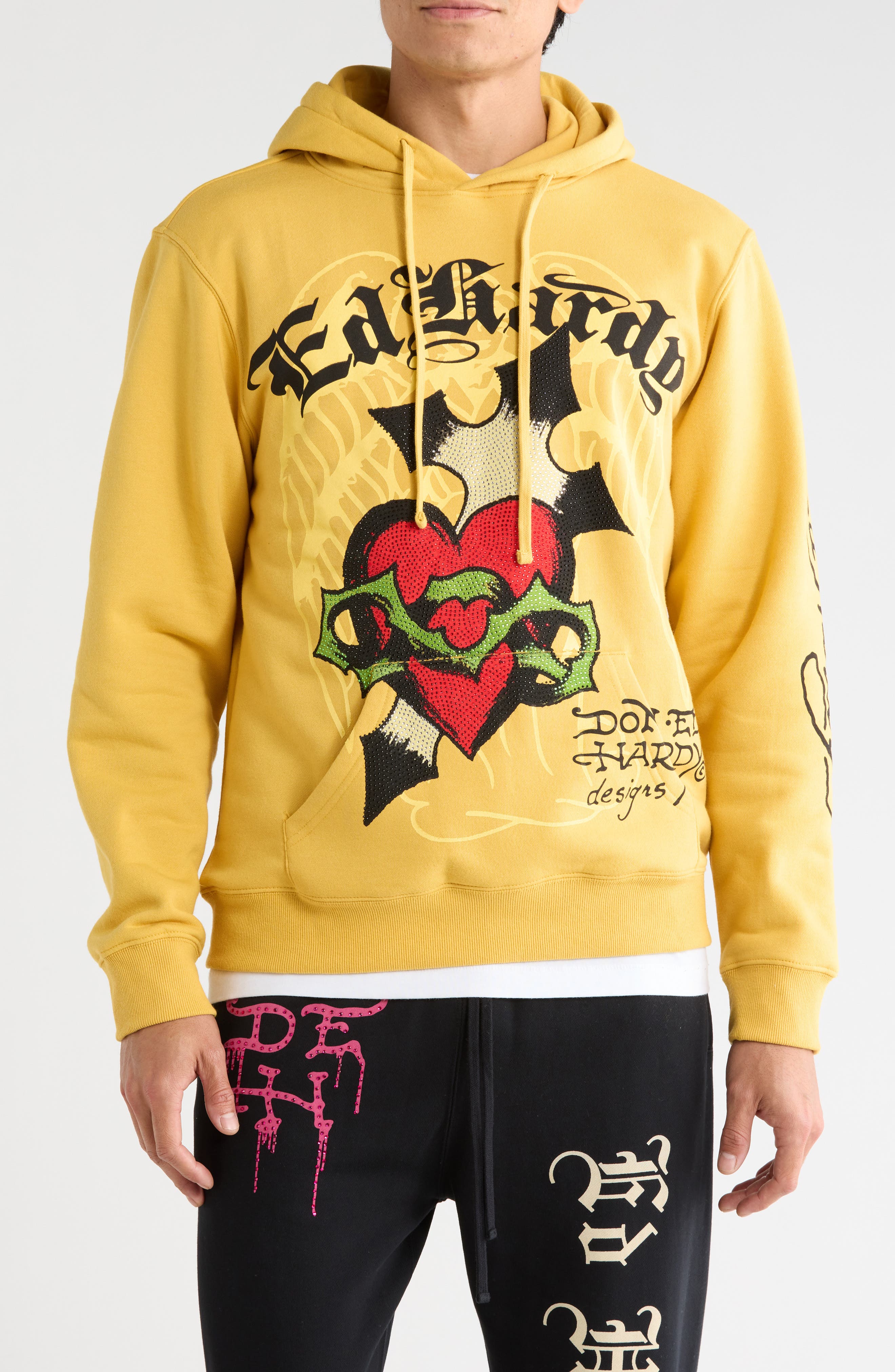 Ed Hardy Sacred Heart Hoodie