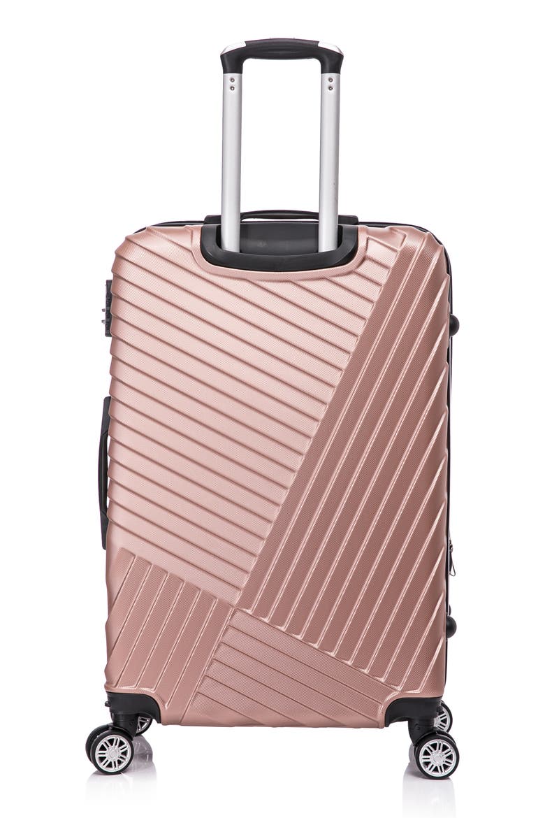 Volaro Hardshell 3-Piece Spinner Luggage Set, Alternate, color, ROSE GOLD
