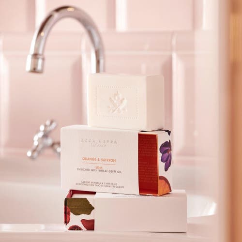 Acca Kappa Orange & Saffron Soap In White