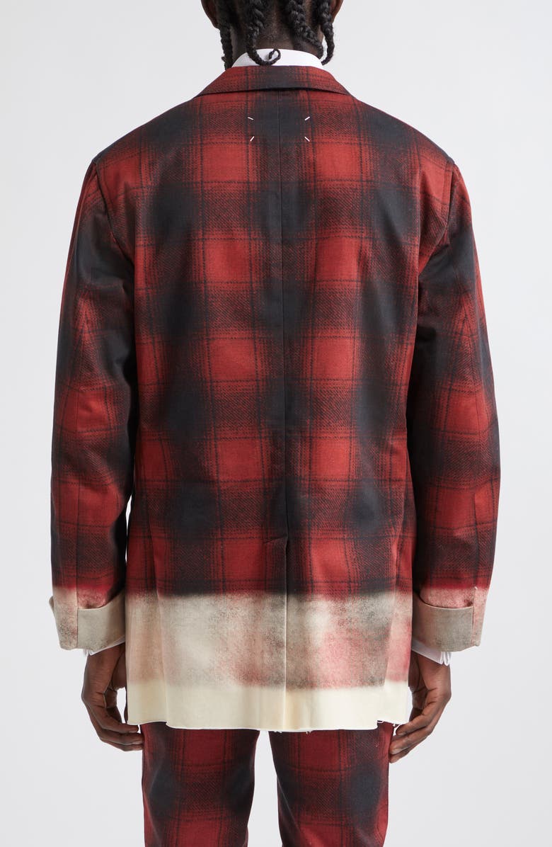 Maison Margiela x Pendleton MM1 Plaid Cotton Sport Coat, Alternate, color, 
