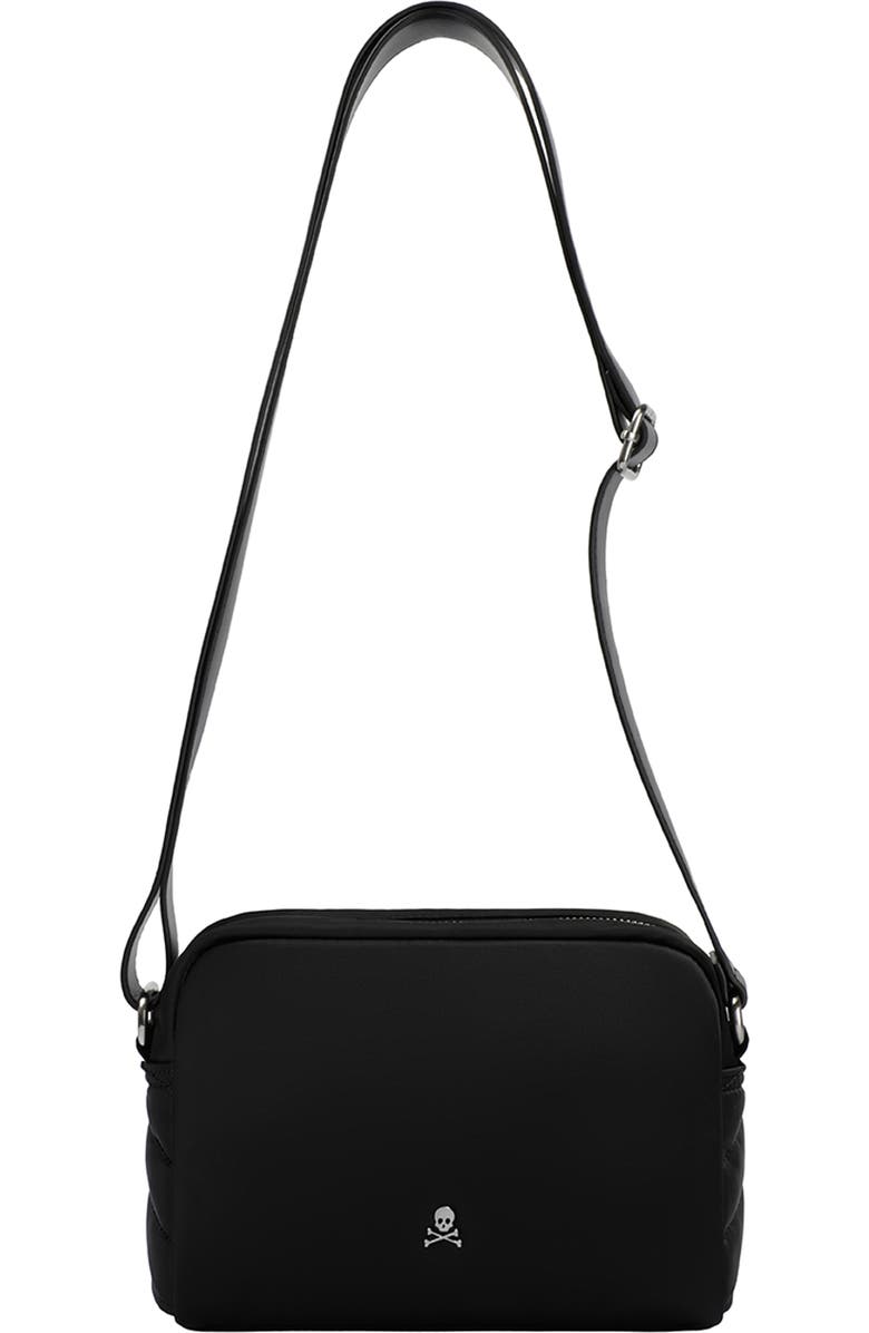 Scalpers Padded Crossbody Mini Bag, Main, color, Black