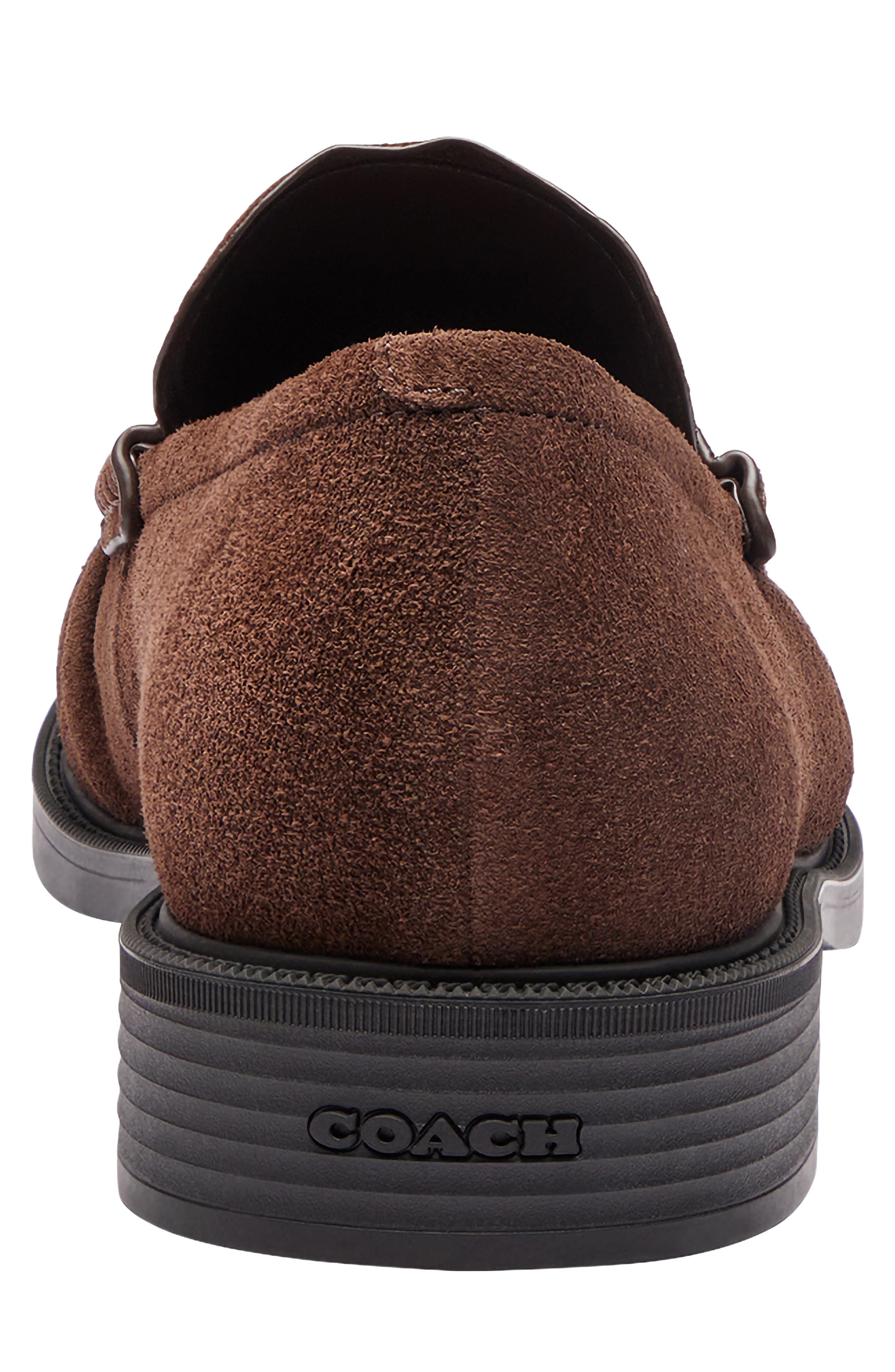 Soft Leather Loafer, Alternate, color, CHOCOLATE