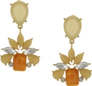OLIVIA WELLES Irena Faceted Drop Earrings