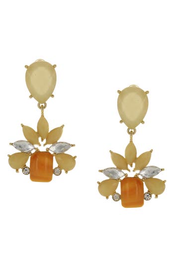Olivia Welles Irena Faceted Drop Earrings