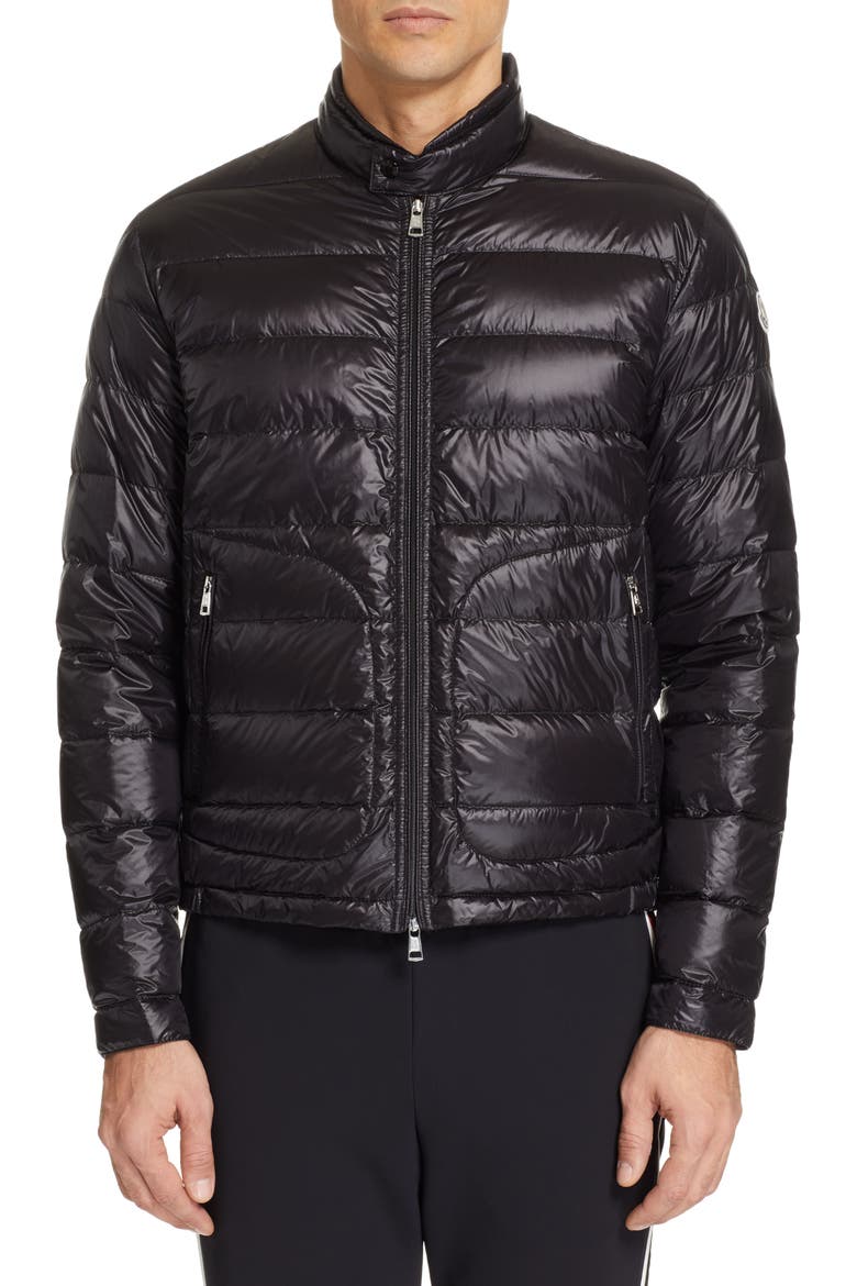 Acorus Down Jacket, Alternate, color, BLACK