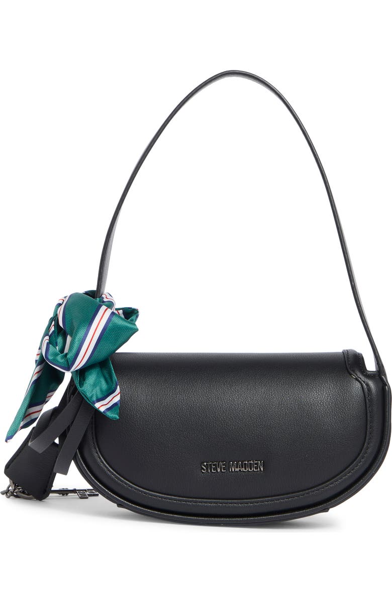 Steve Madden Bbay Shoulder Bag, Alternate, color, Black