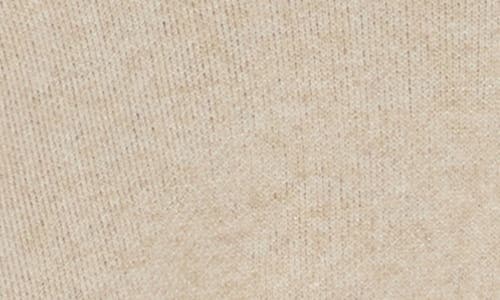 Vigoss Destination Crop Pullover Sweater In Oatmeal Heather