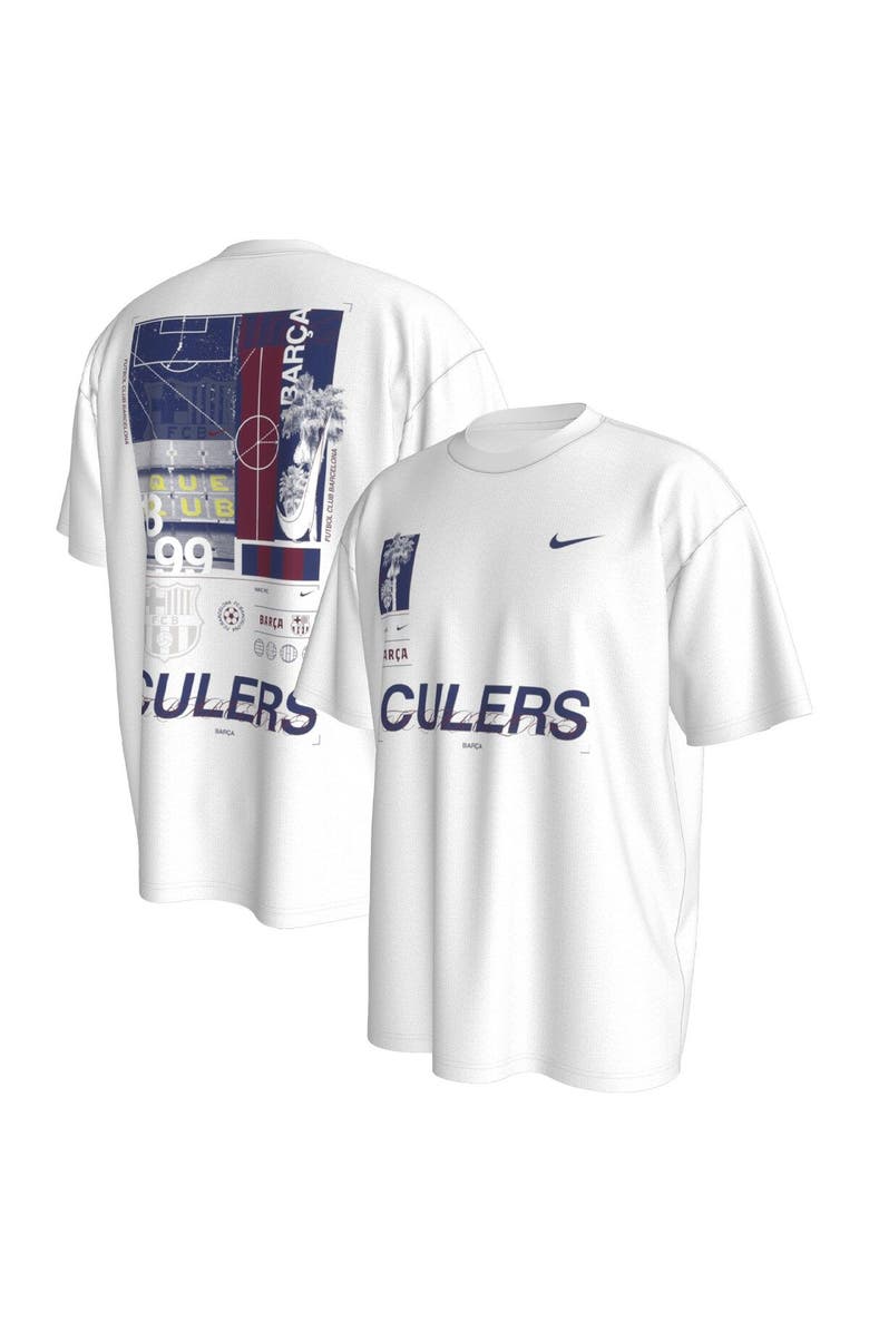 Nike Men's Nike White Barcelona Original MAX90 T-Shirt, Alternate, color,