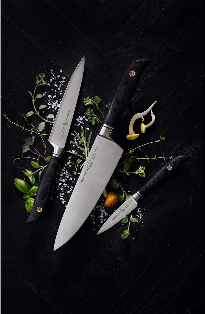 Messermeister Blacksmith 5 Piece Next Level Block Set, Alternate, color, Black