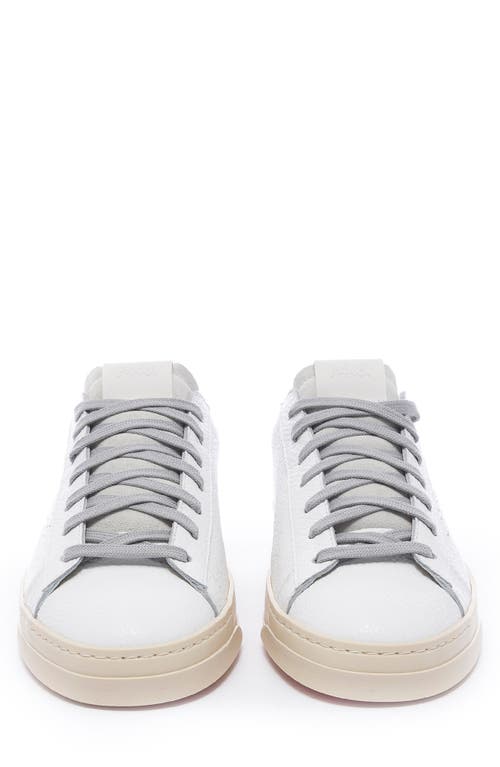 P448 Jack Sneaker In All White