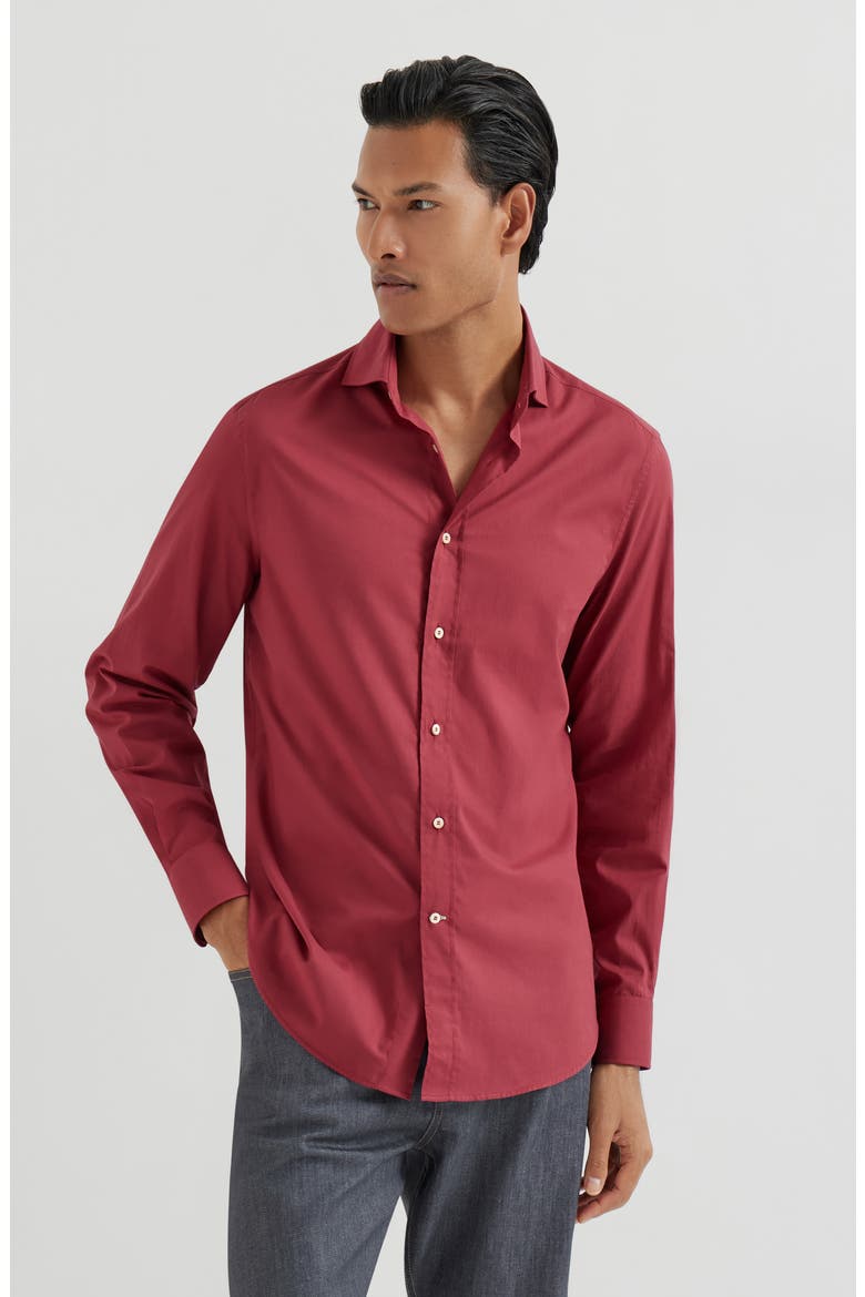 Muslin shirt, Main, color, Cherry