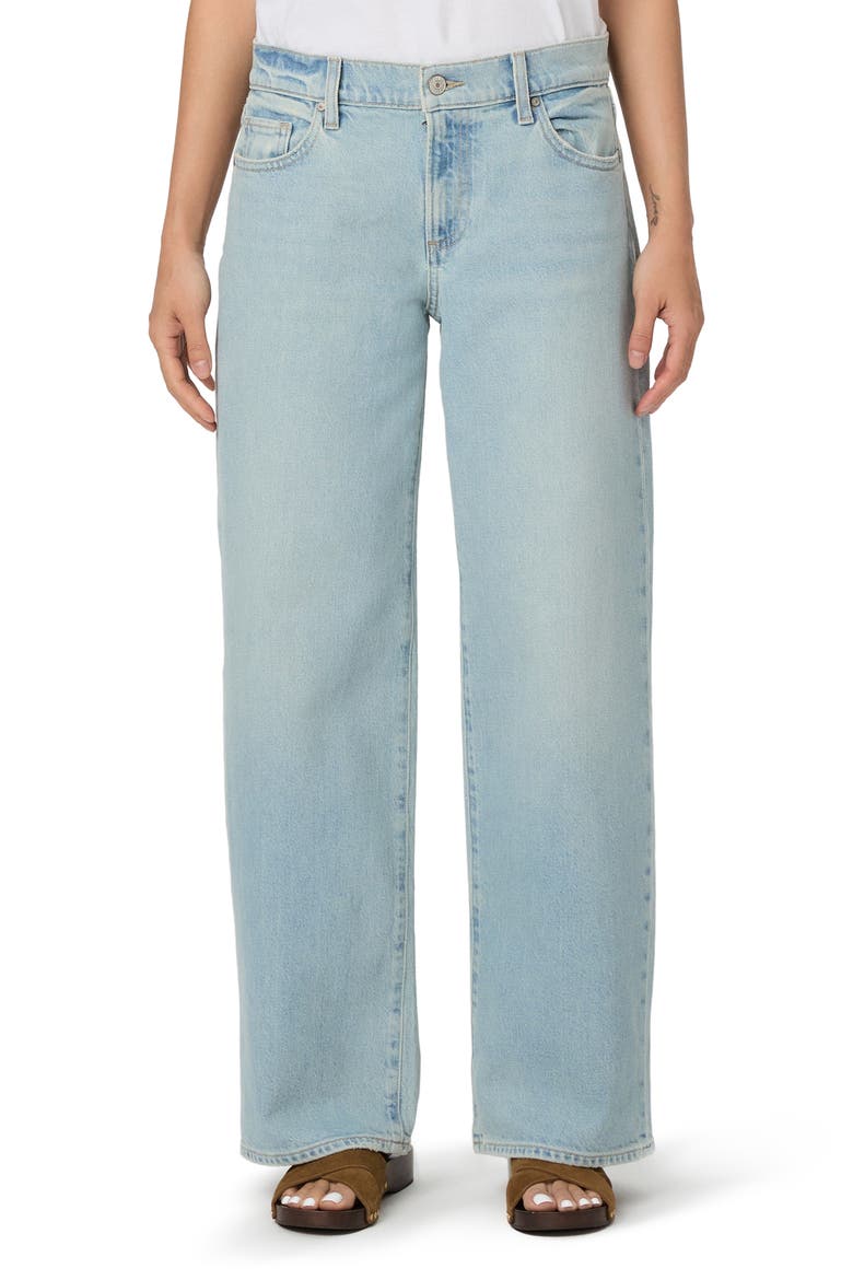 Dana Low Rise Relaxed Straight Leg Jeans, Main, color, CULVER