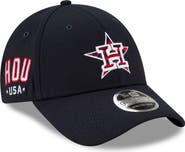 New Era Men's New Era Navy Houston Astros 4th of July 9FORTY Snapback Adjustable Hat