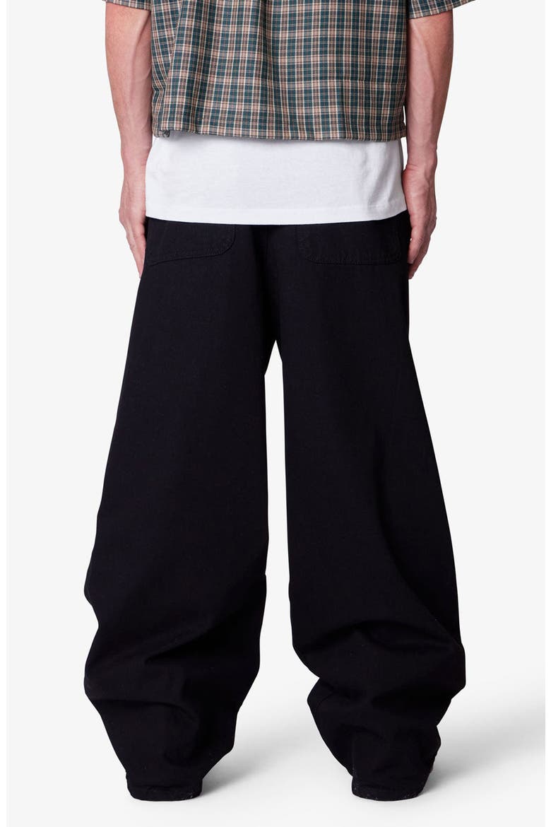 Raw Baggy Rave Wide Leg Jeans, Alternate, color, RINSED BLACK