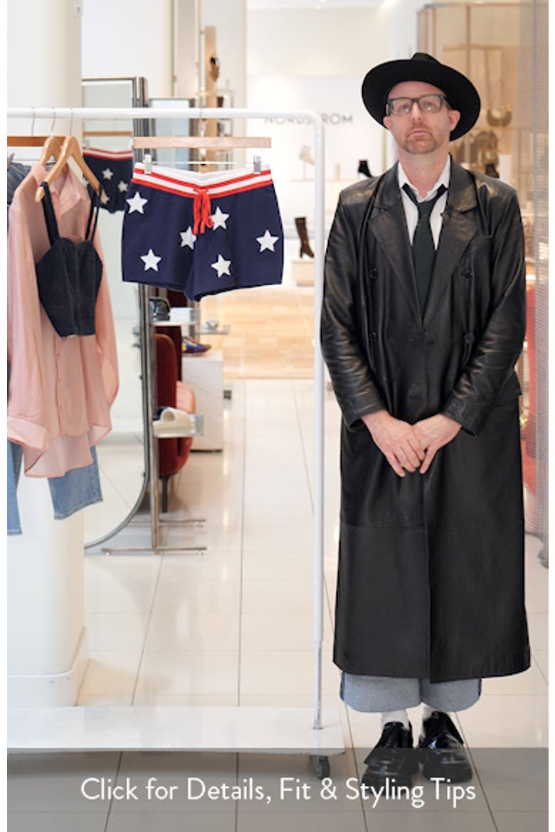 Balboa Star Knit Cover-Up Shorts video