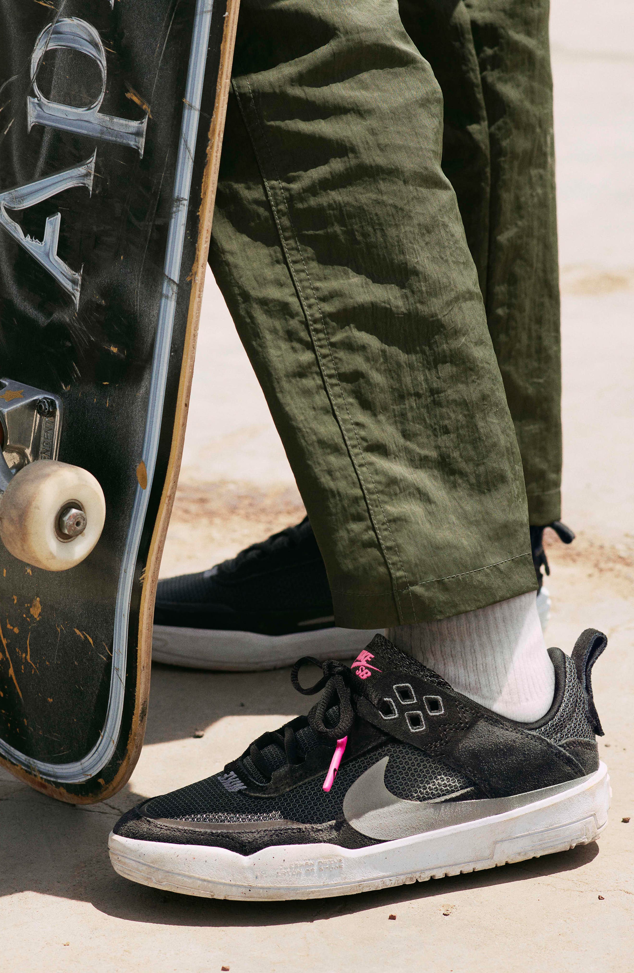Kids' SB Day One Skate Sneaker, Alternate, color, 002 BLACK/COL GY