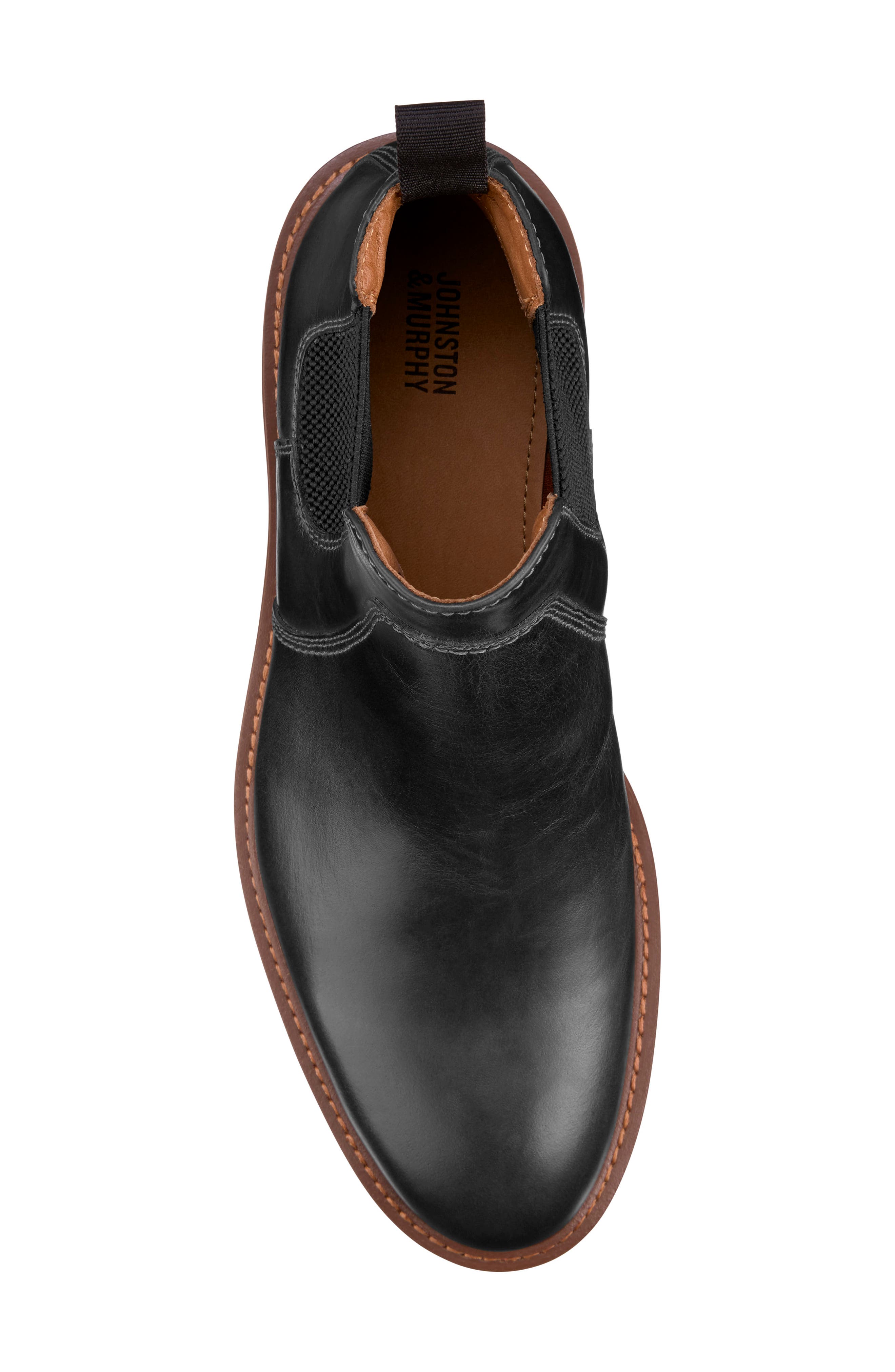 Johnston & Murphy Barrett Chelsea Boot, Alternate, color, 