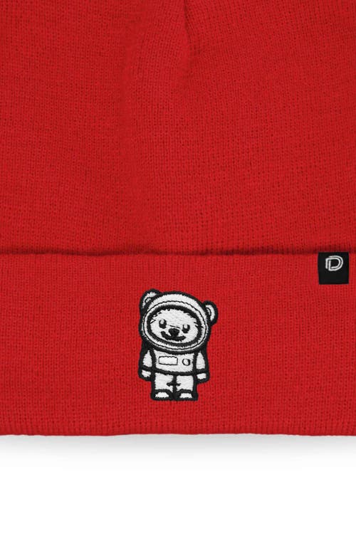 Dalix Ice Bear Beanie In Red