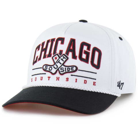 Men's '47  White Chicago White Sox City Connect Roscoe Rope Hitch Adjustable Hat