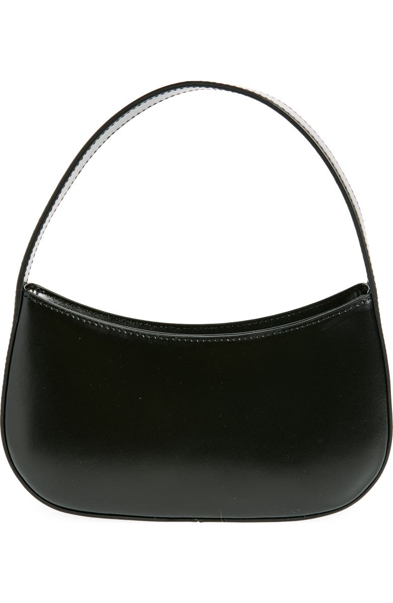 Mansur Gavriel Mini BonBon Leather Shoulder Bag, Alternate, color, Black