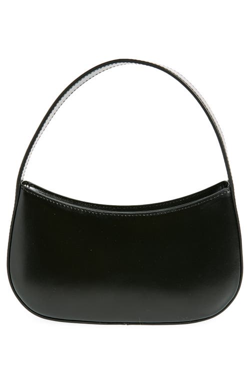 Mansur Gavriel Mini Bonbon Leather Shoulder Bag In Black