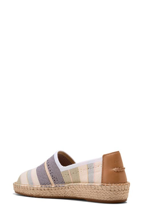 Cole Haan Cloudfeel Stitchlite Espadrille Flat In Bali Stripe Stitchlite