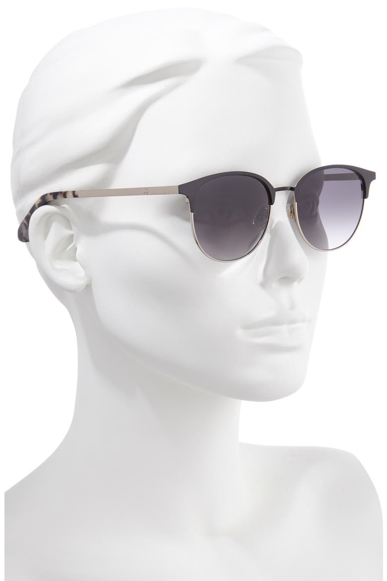 joelynn 52mm sunglasses, Alternate, color, BLACK/ GOLD