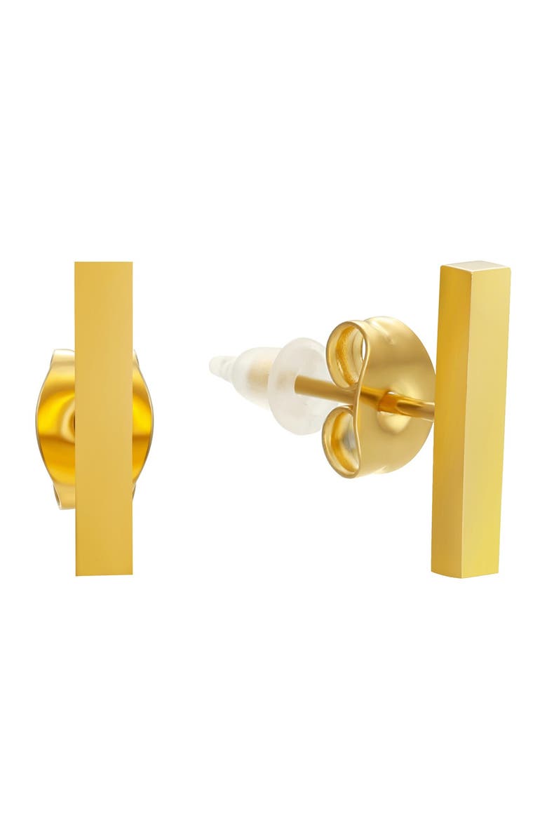HMY JEWELRY Bar Stud Earrings, Alternate, color, 