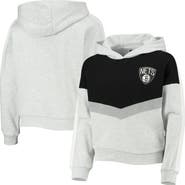 Outerstuff Girls Youth Heathered Gray Brooklyn Nets All Yours Pullover Hoodie