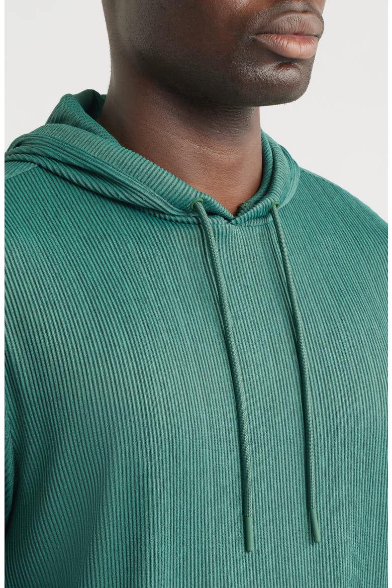 Hoppin Heathered Performance Hoodie, Alternate, color, HEATHER ZEST
