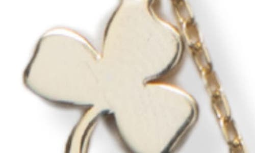 Argento Vivo Sterling Silver Charm Necklace In Gold