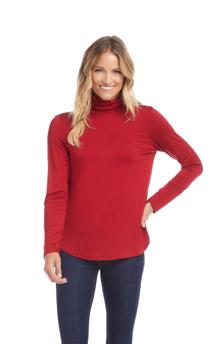 Karen Kane Turtleneck Top, Alternate, color,