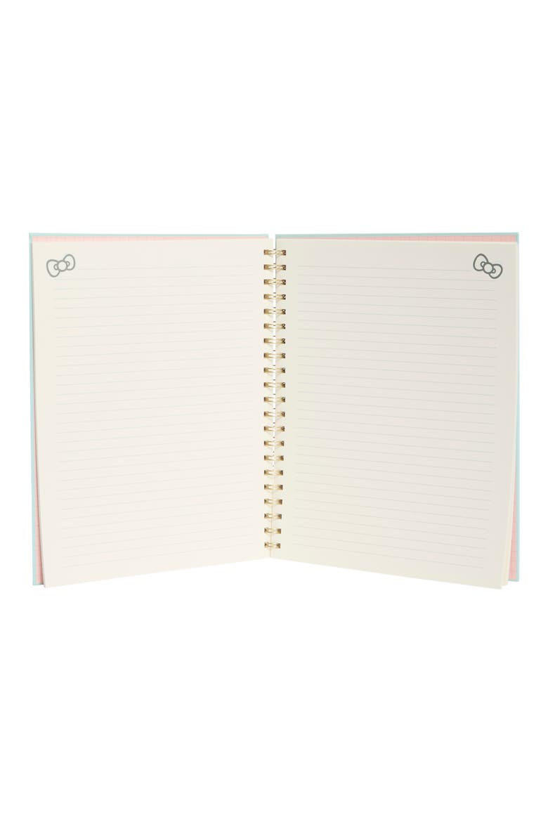 Floral Spiral Notebook & 5-Pack Gel Pens Set, Alternate, color, NO COLOR