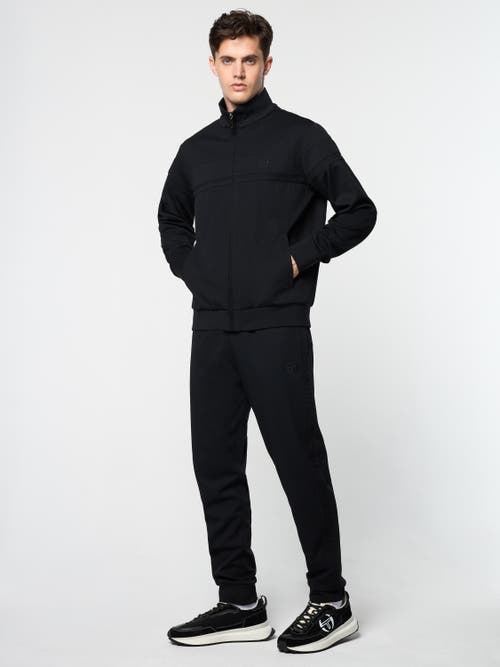 Sergio Tacchini Damarindo Track Jacket Archivio In Black