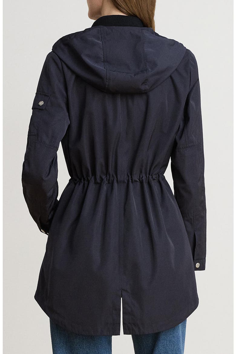 Hooded Zip Anorak, Alternate, color, NAVY