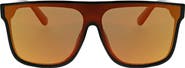 Hurley Flat Top Shield 130mm Polarized Sunglasses