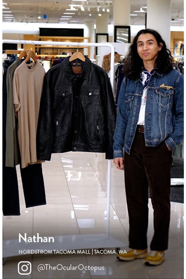 Leather Trucker Jacket video