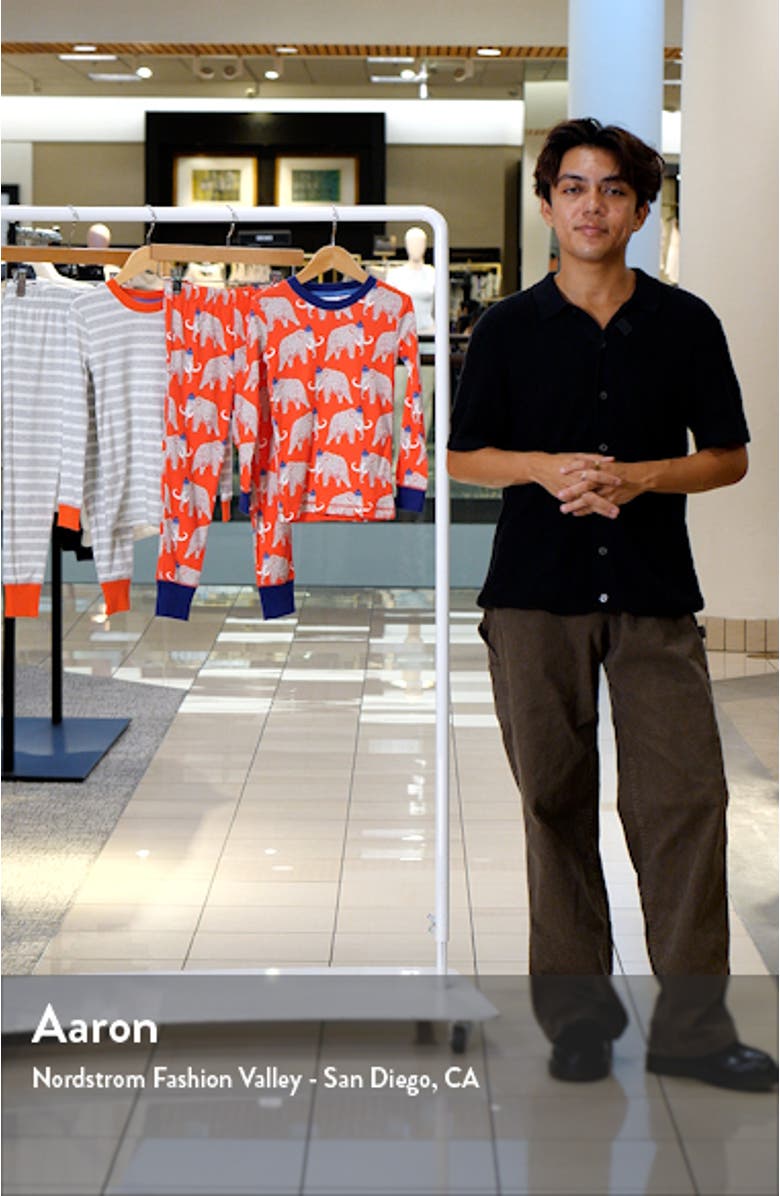 Kids' 2-Pack Fitted Two-Piece Cotton Pajamas, sales video thumbnail