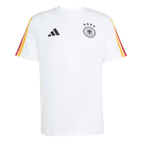 Men's adidas White Germany National Team FIFA x World Cup Alphaskin T-Shirt