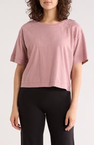 Z by Zella Vintage Wash Boxy Tee