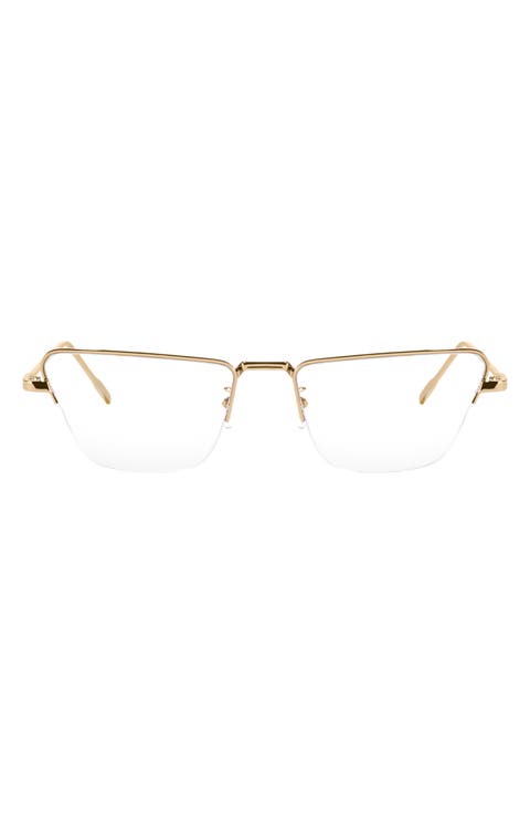 Aston 57mm Cat Eye Blue Light Blocking Glasses
