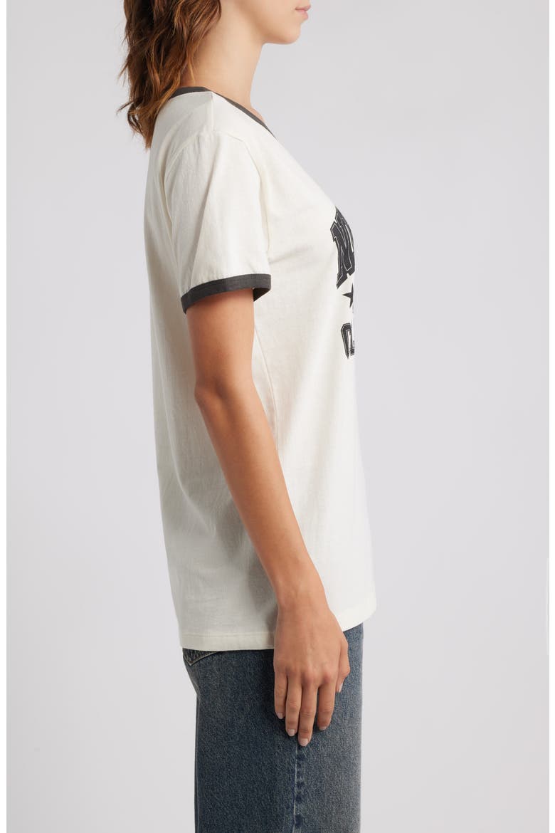 NY College Team Cotton Graphic T-Shirt, Alternate, color, MARSHMALLOW